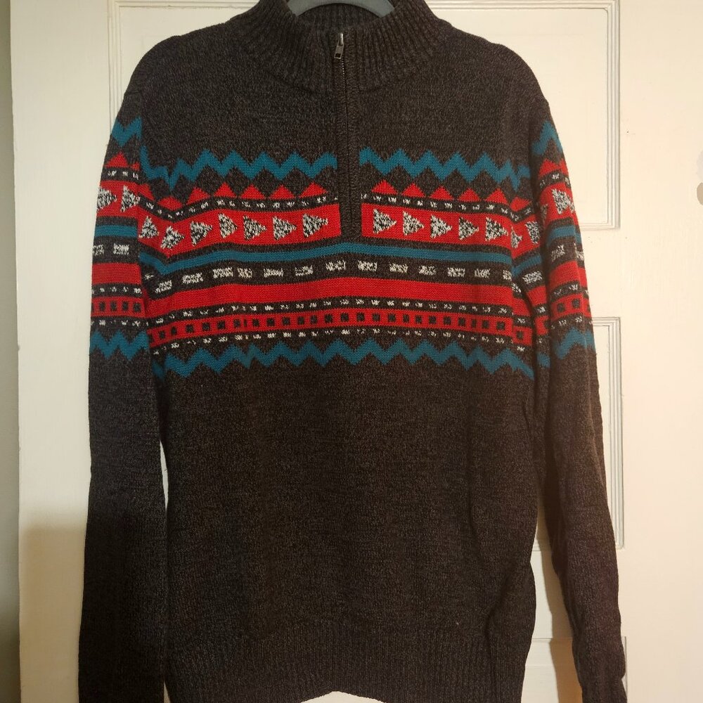 Sweater quarter zip
